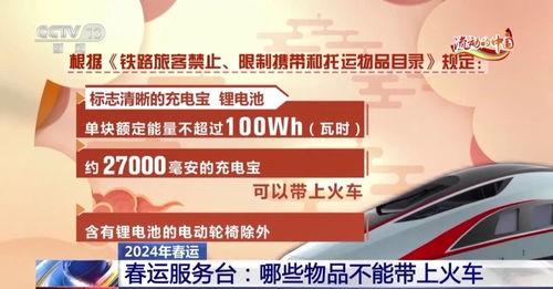 轉(zhuǎn)發(fā)周知 這些物品不能帶上火車(chē)